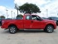 2013 Race Red Ford F150 STX SuperCab  photo #6