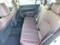 2014 Subaru Outback Saddle Brown Interior Rear Seat Photo