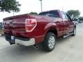 2013 Ruby Red Metallic Ford F150 XLT SuperCab  photo #5