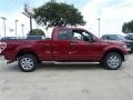 2013 Ruby Red Metallic Ford F150 XLT SuperCab  photo #6