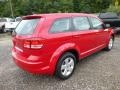 2013 Bright Red Dodge Journey SE  photo #6