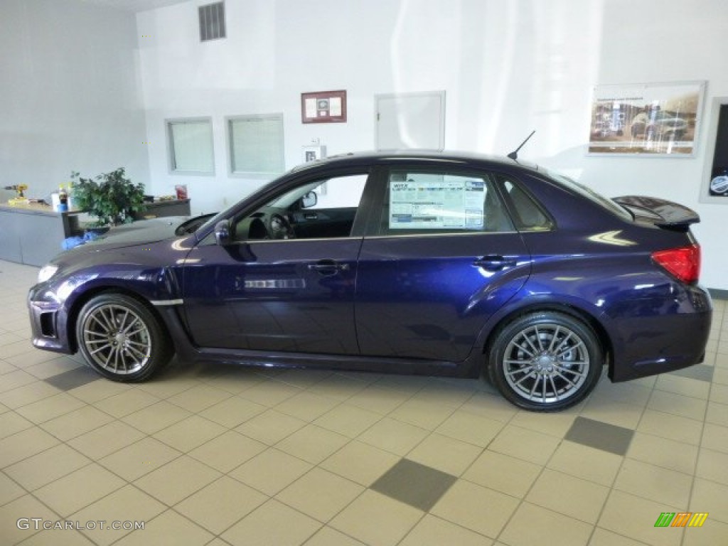 Plasma Blue Pearl 2013 Subaru Impreza WRX Premium 4 Door Exterior Photo #84976374