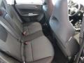 Rear Seat of 2013 Impreza WRX Premium 4 Door