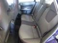 2013 Subaru Impreza WRX Carbon Black Interior Rear Seat Photo