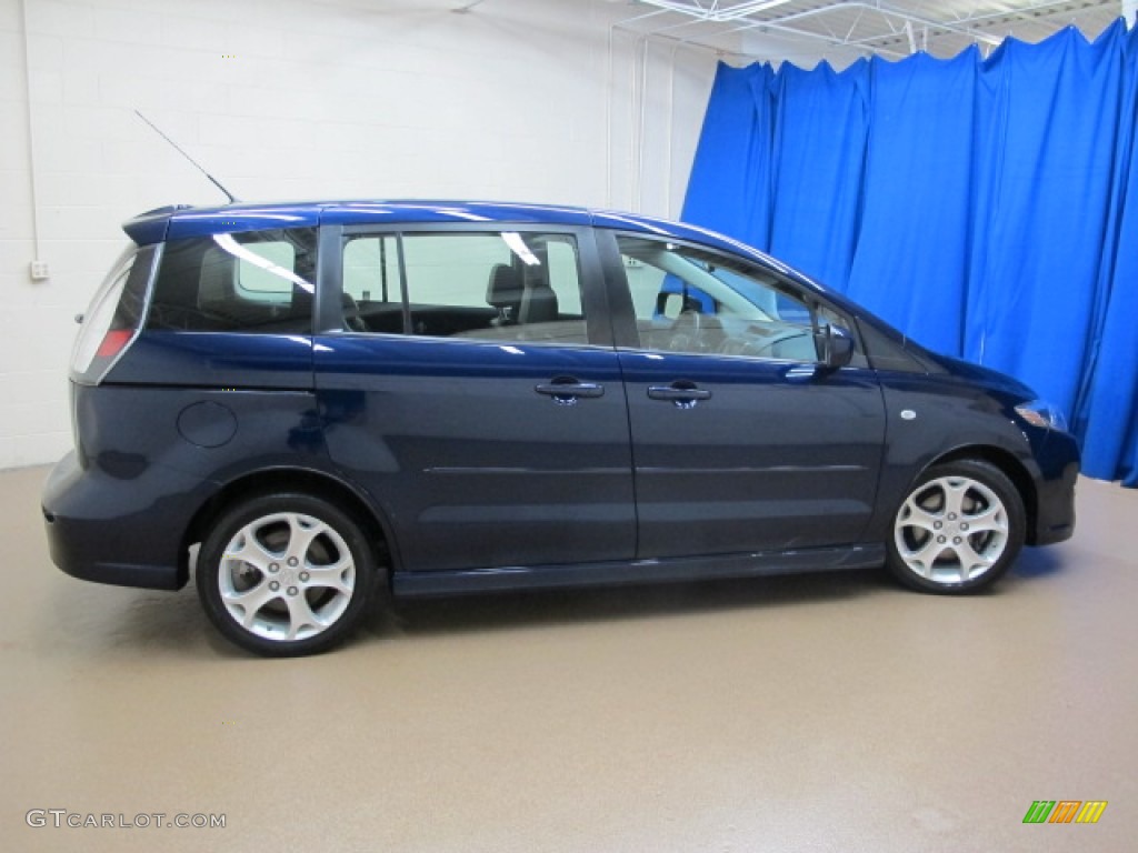 Stormy Blue 2008 Mazda MAZDA5 Touring Exterior Photo #84976997