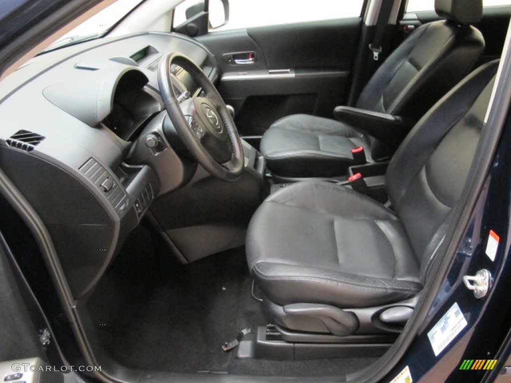 Black Interior 2008 Mazda MAZDA5 Touring Photo #84977177