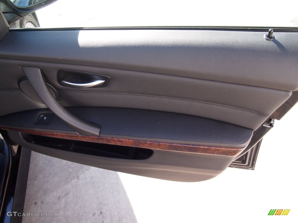 2008 3 Series 328i Sedan - Black Sapphire Metallic / Black photo #5
