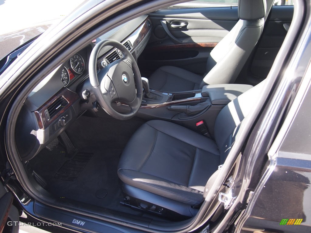 2008 3 Series 328i Sedan - Black Sapphire Metallic / Black photo #15
