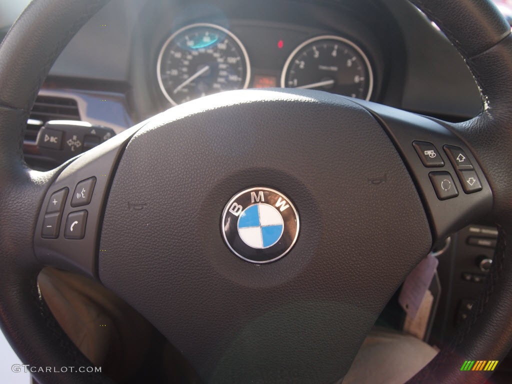 2008 3 Series 328i Sedan - Black Sapphire Metallic / Black photo #20