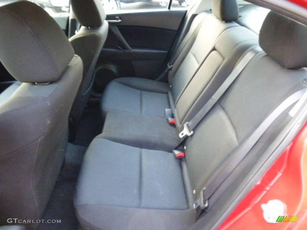 Black Interior 2011 Mazda MAZDA3 i Touring 4 Door Photo #84978161