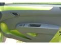Silver/Green 2014 Chevrolet Spark LT Door Panel