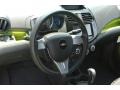 Silver/Green 2014 Chevrolet Spark LT Steering Wheel