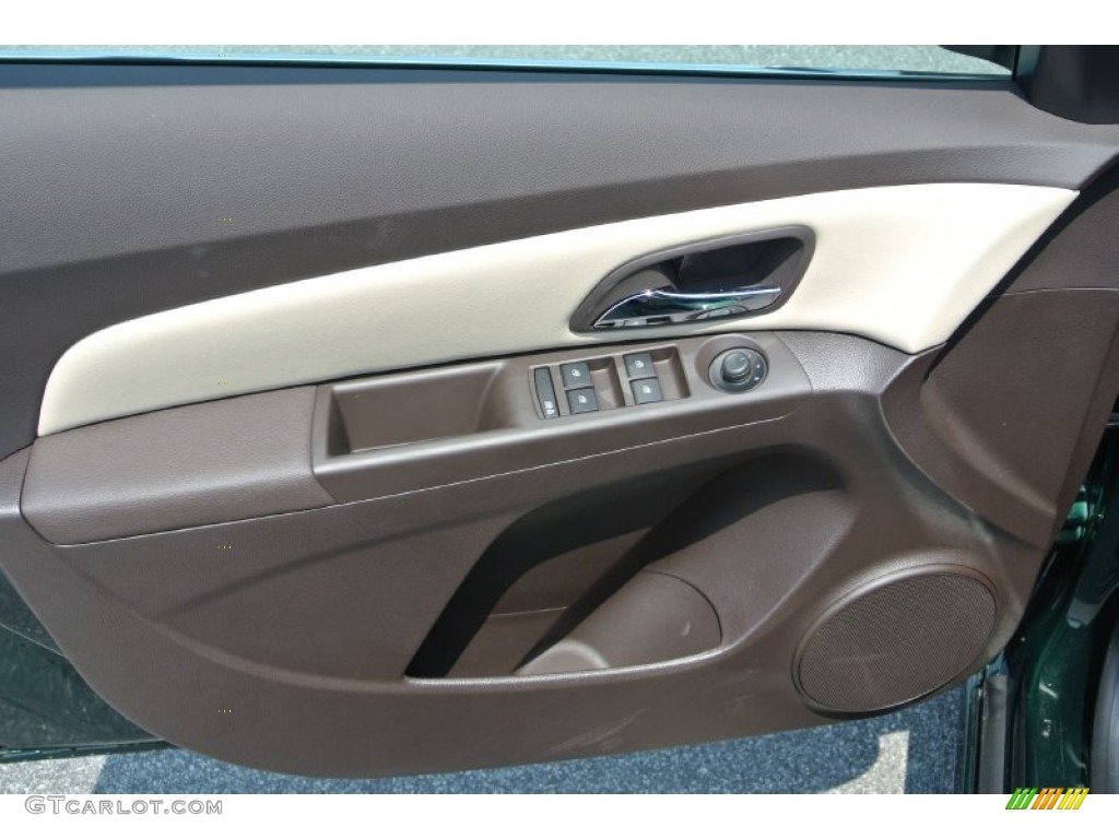 2014 Cruze LTZ - Rainforest Green Metallic / Cocoa/Light Neutral photo #9