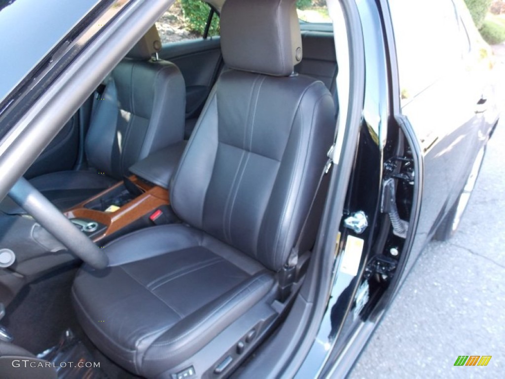 Jet Black Interior 2011 Saab 9-5 Turbo4 Premium Sedan Photo #84980183