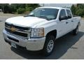 Summit White - Silverado 2500HD WT Crew Cab 4x4 Photo No. 2