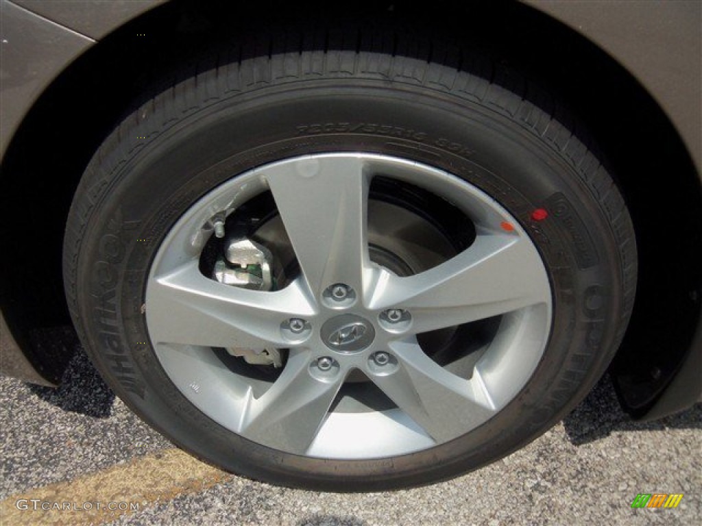 2013 Elantra GLS - Desert Bronze / Beige photo #3