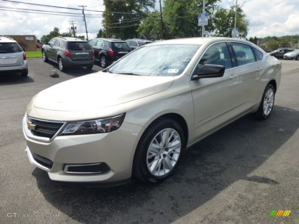 2014 Impala LS - Champagne Silver Metallic / Jet Black/Dark Titanium photo #3