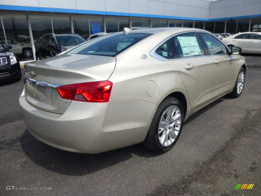 2014 Impala LS - Champagne Silver Metallic / Jet Black/Dark Titanium photo #7