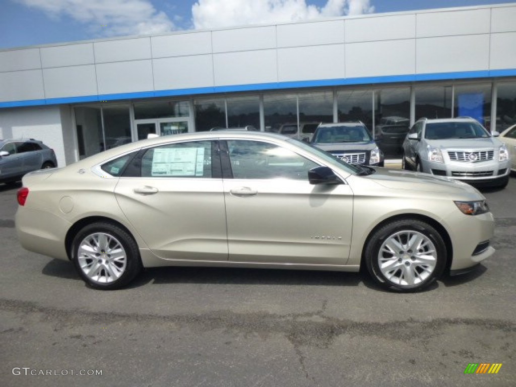 2014 Impala LS - Champagne Silver Metallic / Jet Black/Dark Titanium photo #8