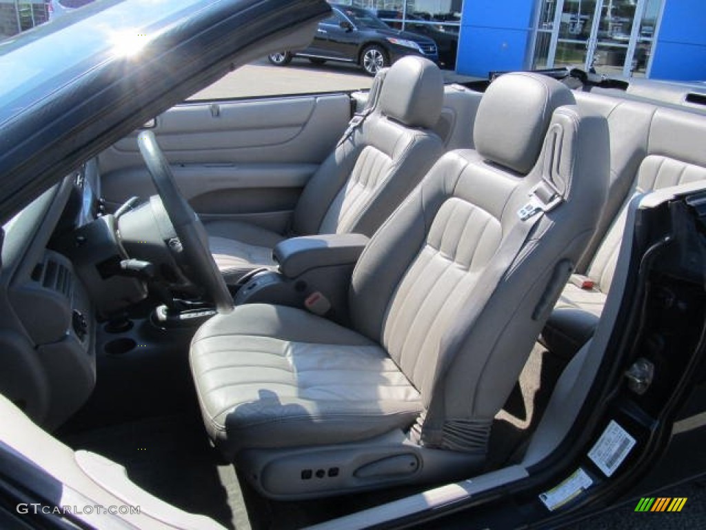 2005 Sebring Signature Series Convertible - Brilliant Black / Dark Taupe/Medium Taupe photo #7