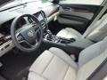 2014 Cadillac ATS Light Platinum/Jet Black Interior Prime Interior Photo