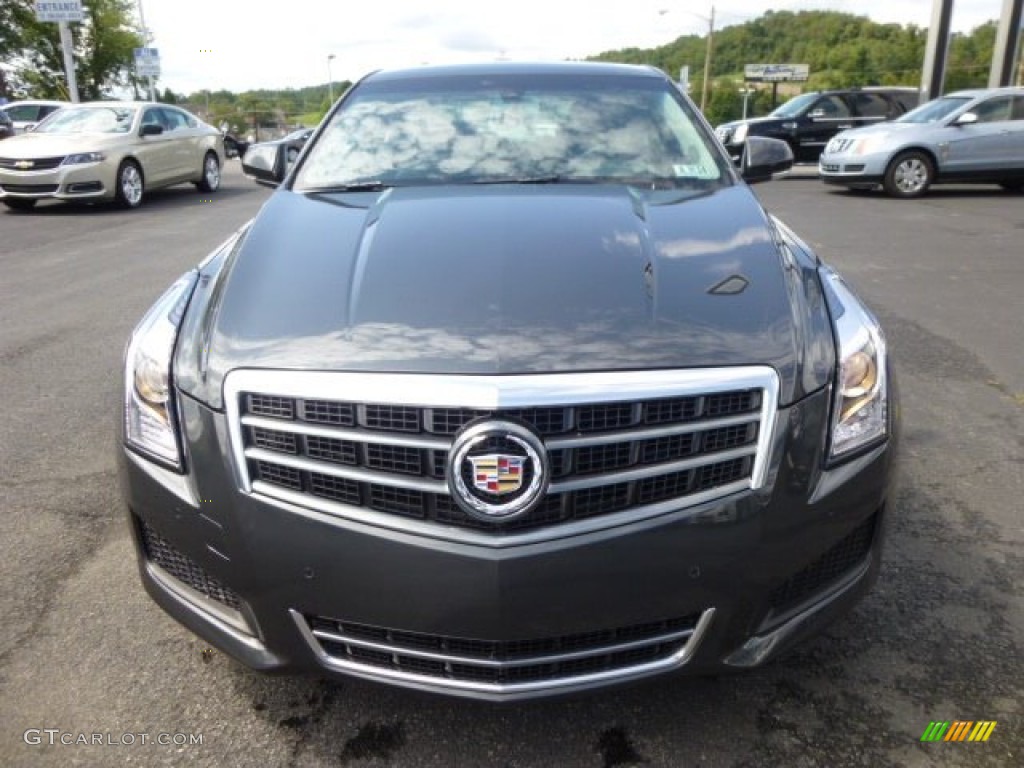 Phantom Gray Metallic 2014 Cadillac ATS 2.0L Turbo AWD Exterior Photo #84981872