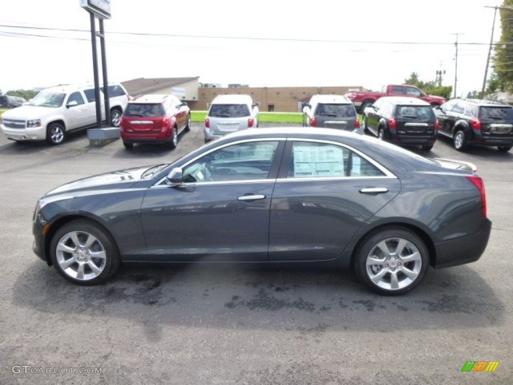 Phantom Gray Metallic 2014 Cadillac ATS 2.0L Turbo AWD Exterior Photo #84981908