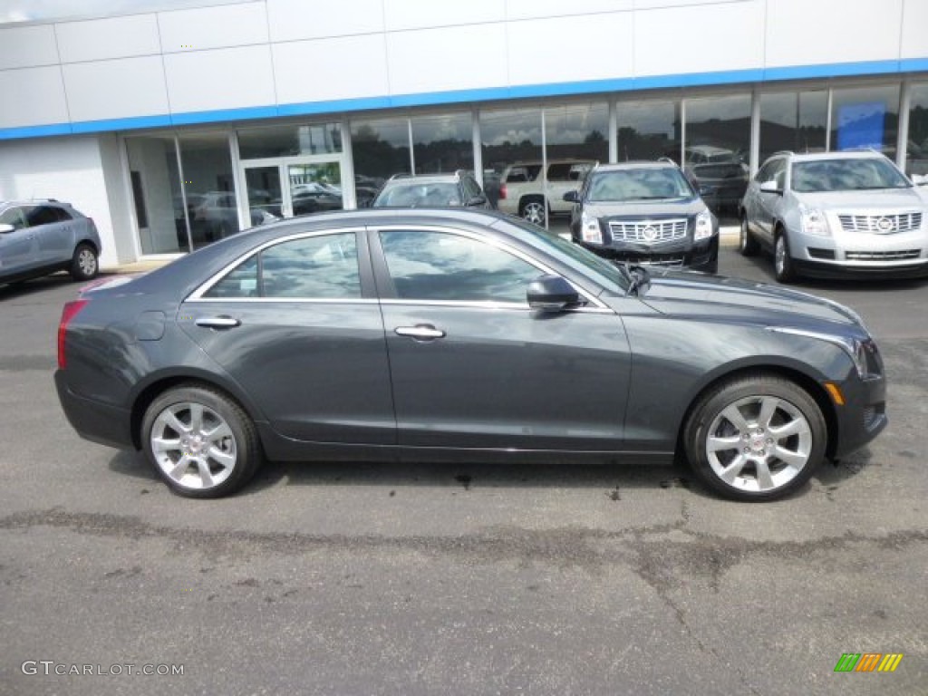 Phantom Gray Metallic 2014 Cadillac ATS 2.0L Turbo AWD Exterior Photo #84981983
