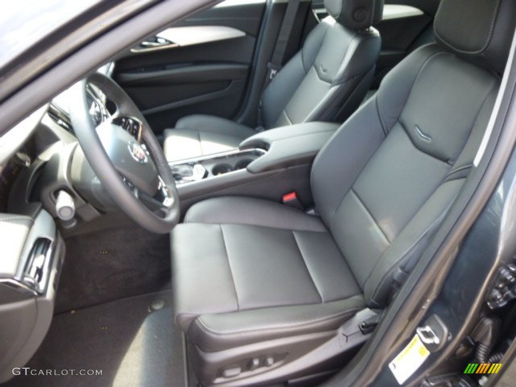 Jet Black/Jet Black Interior 2014 Cadillac ATS 2.0L Turbo AWD Photo #84982106