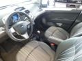 2013 Chevrolet Spark Silver/Silver Interior Prime Interior Photo