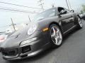 2008 Slate Grey Metallic Porsche 911 Carrera 4S Coupe  photo #2