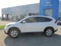 2014 White Diamond Pearl Honda CR-V EX-L AWD  photo #2