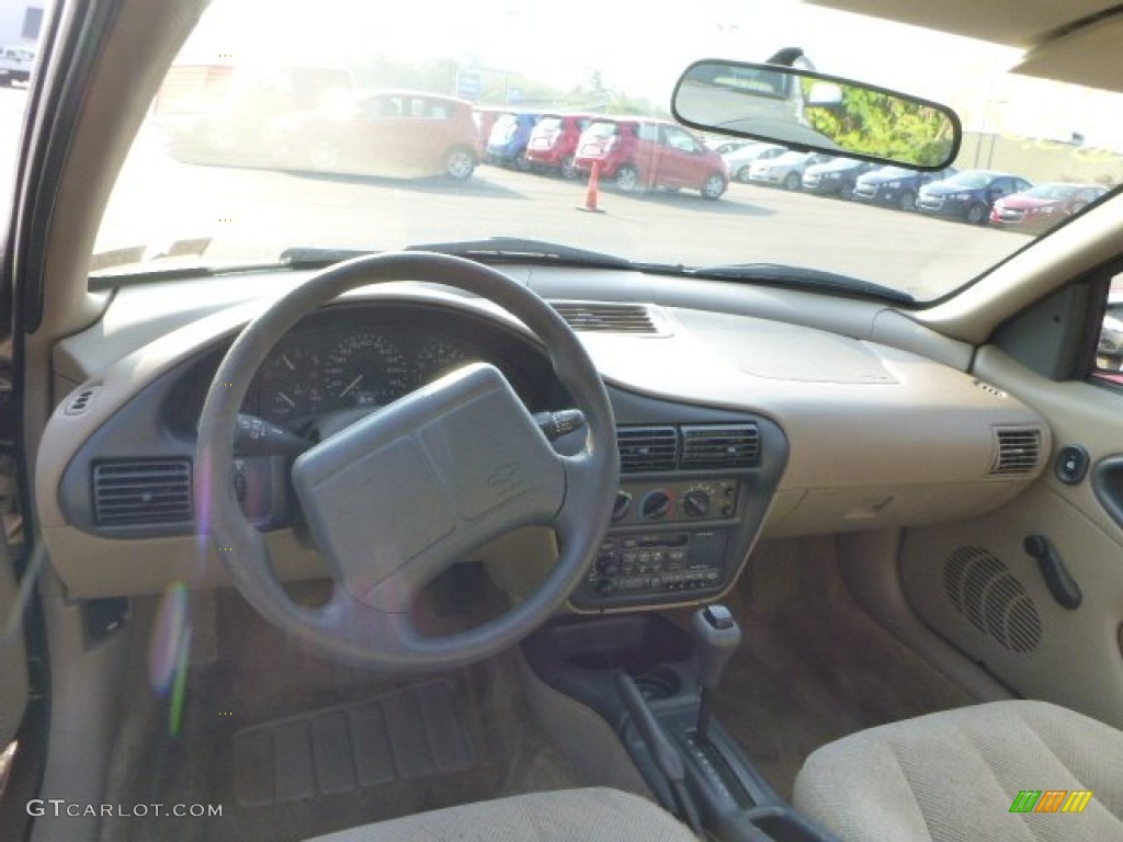 1999 Chevrolet Cavalier LS Sedan Neutral Dashboard Photo #84983621