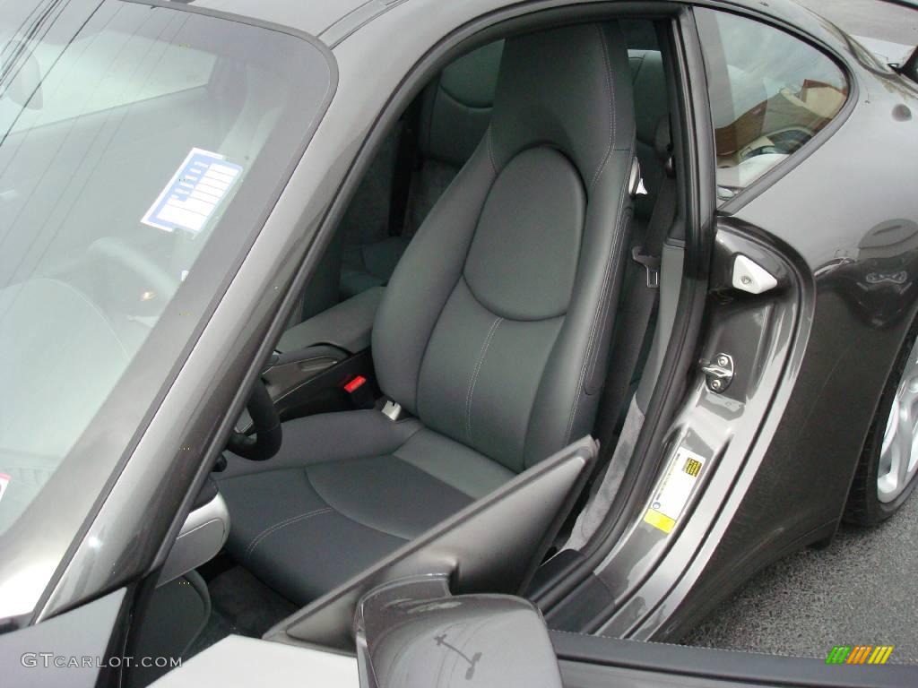 2008 911 Carrera 4S Coupe - Slate Grey Metallic / Black/Stone Grey photo #24