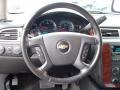 Ebony 2009 Chevrolet Tahoe LT 4x4 Steering Wheel