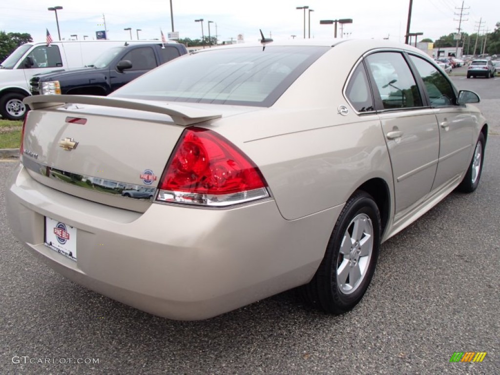 2009 Impala LT - Gold Mist Metallic / Neutral photo #7