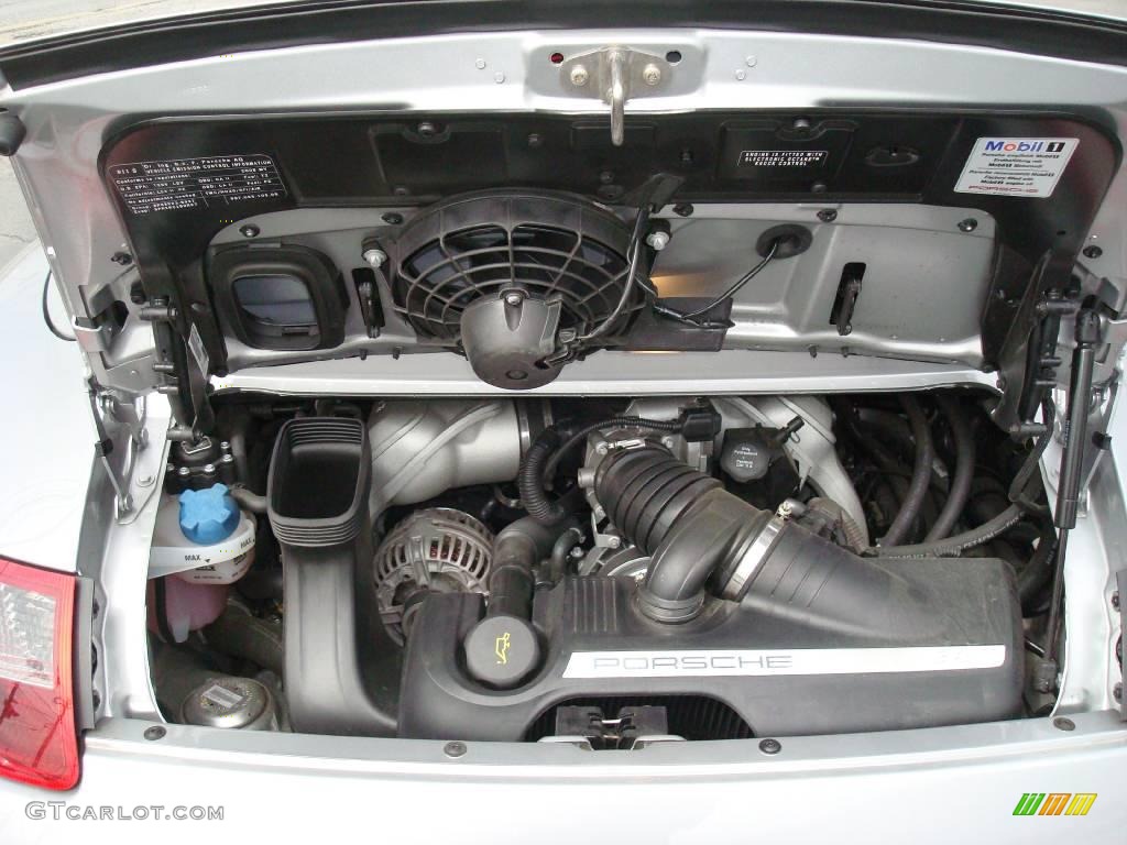 2008 Porsche 911 Carrera S Cabriolet 3.8 Liter DOHC 24V VarioCam Flat 6 Cylinder Engine Photo #8498523