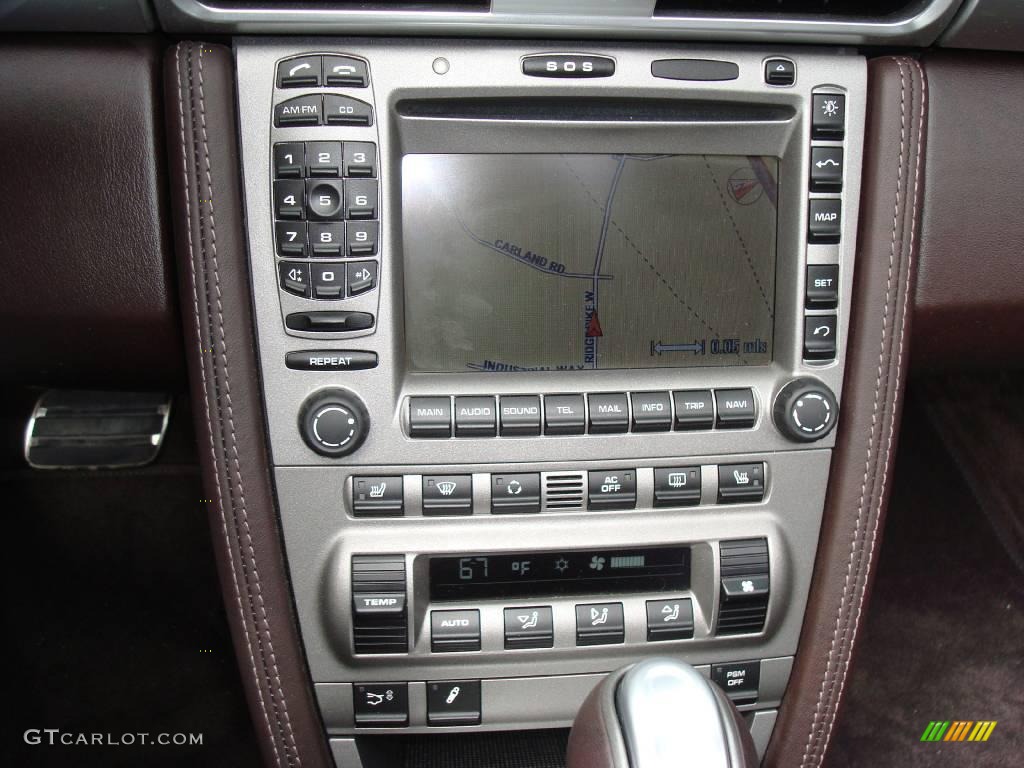 2008 911 Carrera S Cabriolet - Arctic Silver Metallic / Cocoa Brown photo #25