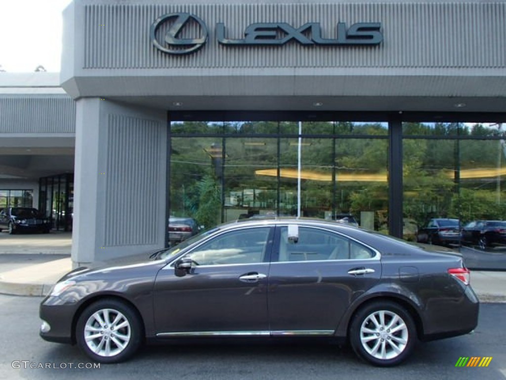 2010 ES 350 - Truffle Brown Mica / Parchment photo #2