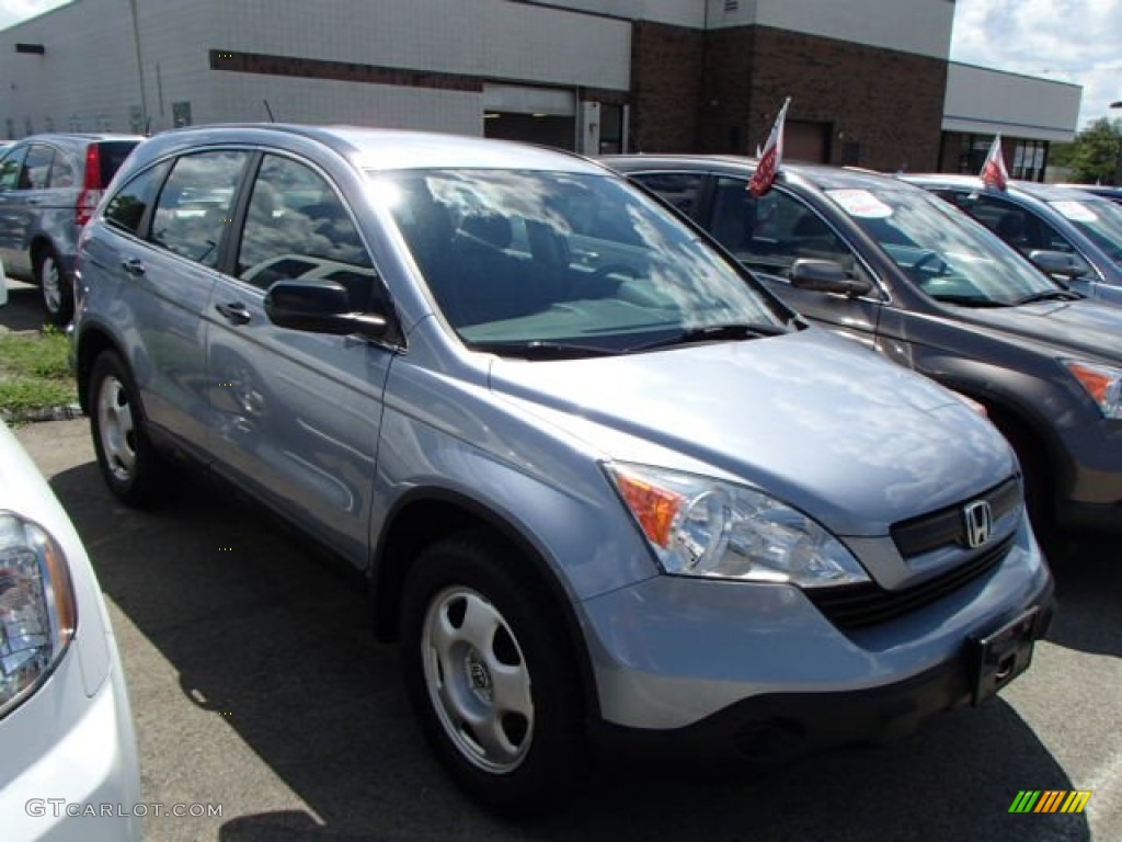 2008 CR-V LX - Glacier Blue Metallic / Gray photo #1