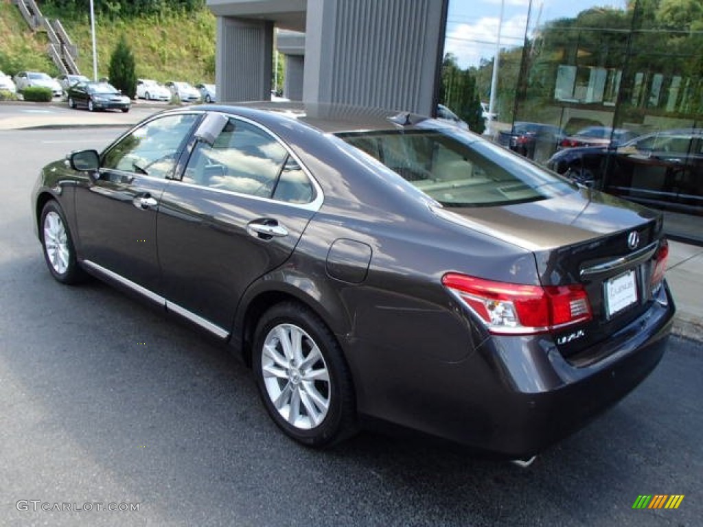 2010 ES 350 - Truffle Brown Mica / Parchment photo #7