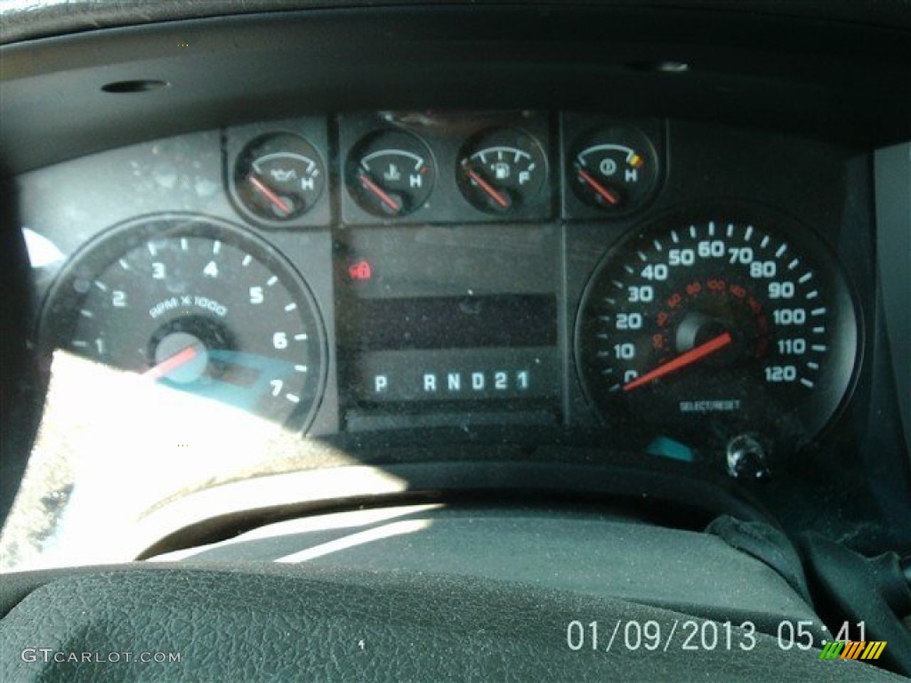 2010 F150 STX Regular Cab - Blue Flame Metallic / Medium Stone photo #12