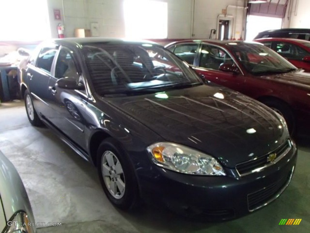 2010 Impala LT - Cyber Gray Metallic / Ebony photo #1