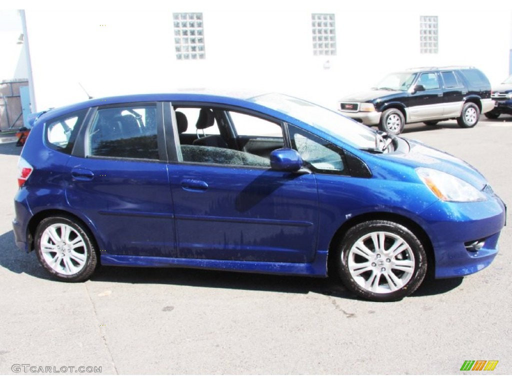 Vortex Blue Pearl 2011 Honda Fit Sport Exterior Photo #84989318