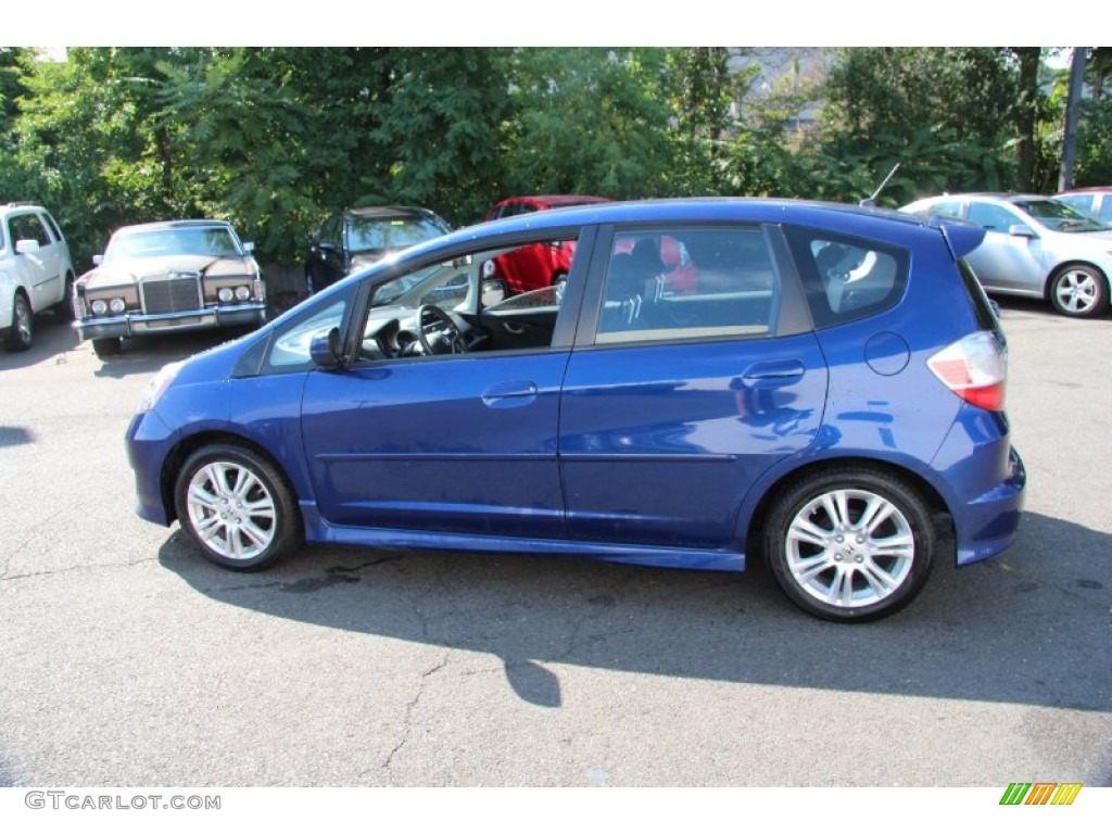 Vortex Blue Pearl 2011 Honda Fit Sport Exterior Photo #84989438