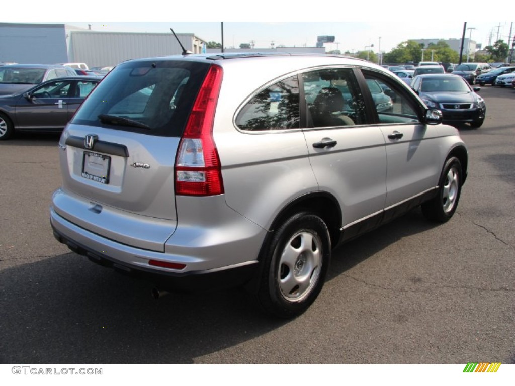 2010 CR-V LX AWD - Alabaster Silver Metallic / Gray photo #6