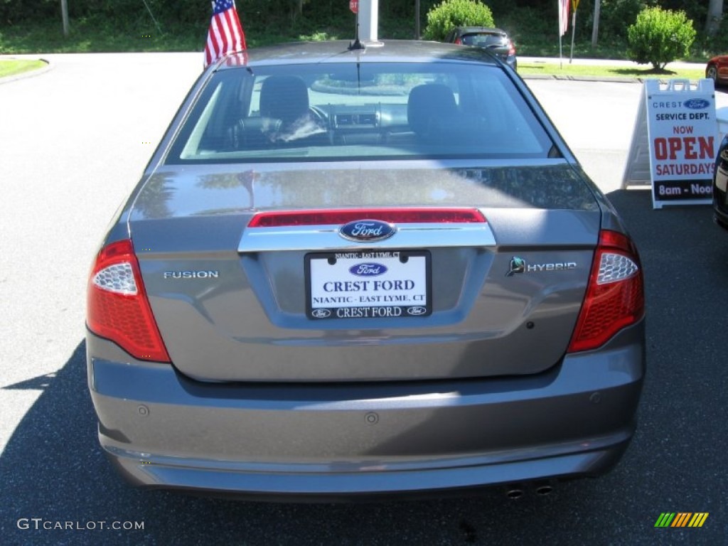 2010 Fusion Hybrid - Sterling Grey Metallic / Charcoal Black photo #6