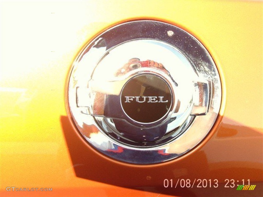 2011 Challenger SE - Toxic Orange Pearl / Dark Slate Gray photo #4