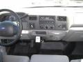 Medium Flint 2004 Ford F250 Super Duty XL Regular Cab 4x4 Plow Truck Dashboard
