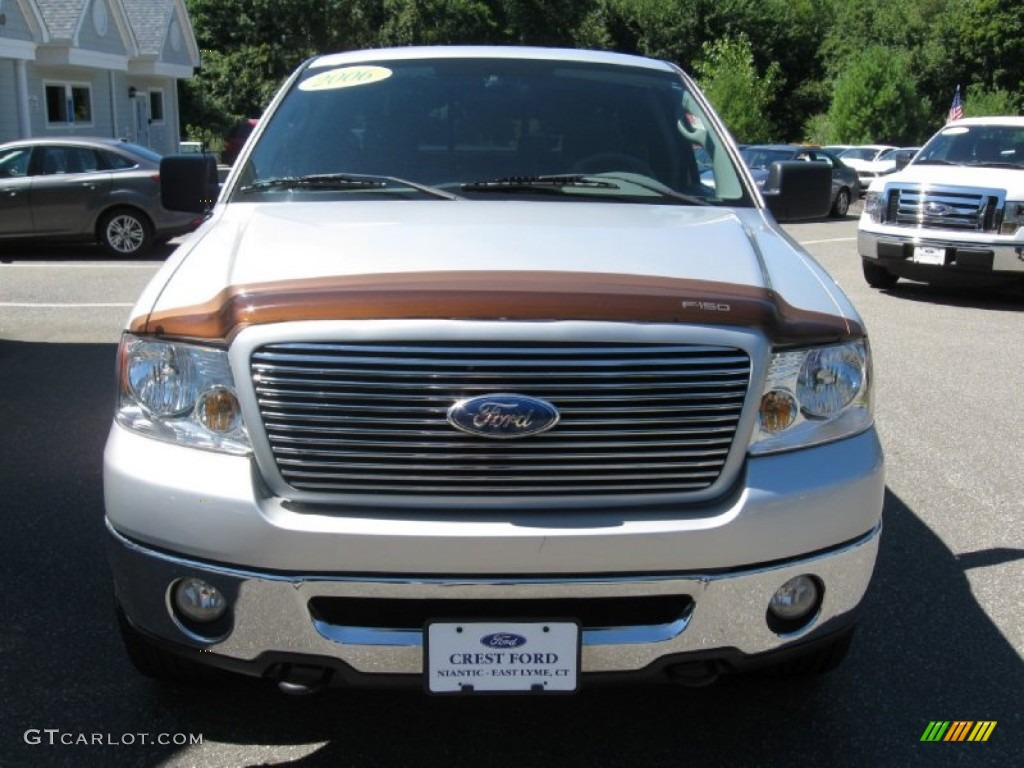 2006 F150 XLT SuperCab 4x4 - Silver Metallic / Medium/Dark Flint photo #2
